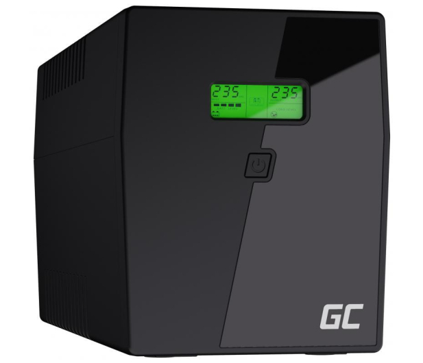 Green Cell UPS (1500VA/900W,  4x Schuko, AVR, LCD) - 546065 - zdjęcie